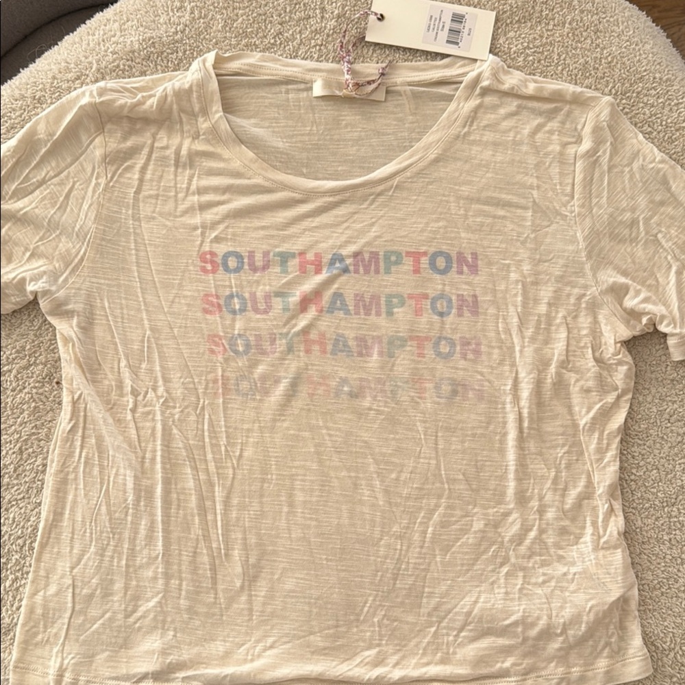 Loveshackfancy Women's Cream Graphic Tee